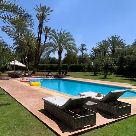 Villa Avec Piscine Privatisee A La Palmeraie Marrákes Kültér fotó