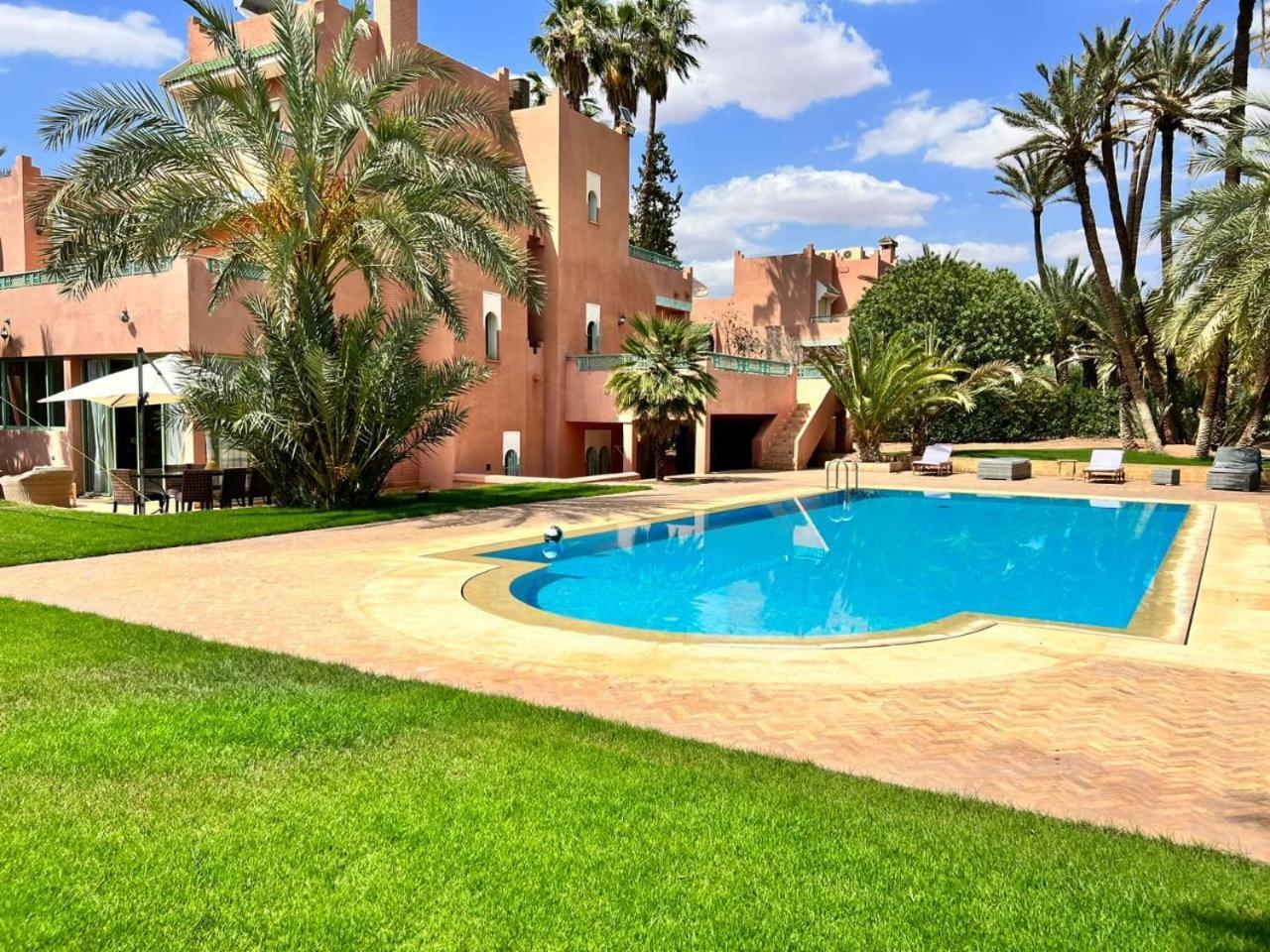 Villa Avec Piscine Privatisee A La Palmeraie Marrákes Kültér fotó