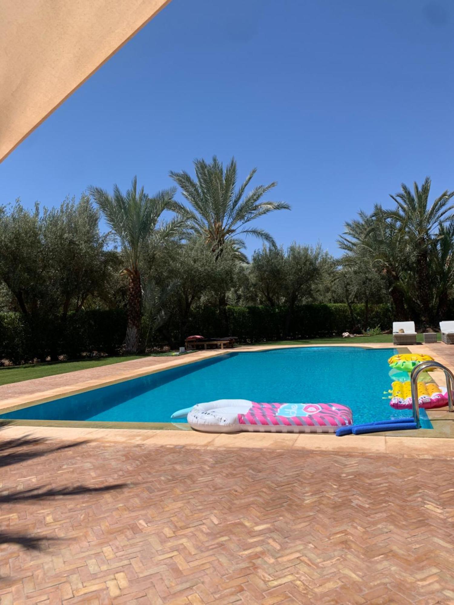 Villa Avec Piscine Privatisee A La Palmeraie Marrákes Kültér fotó
