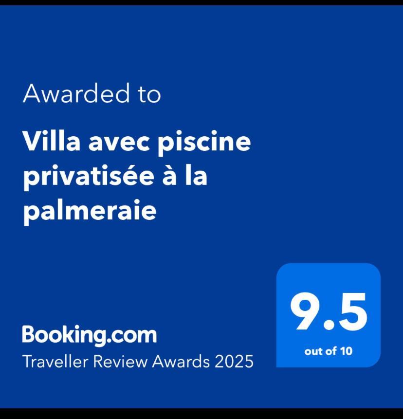 Villa Avec Piscine Privatisee A La Palmeraie Marrákes Kültér fotó